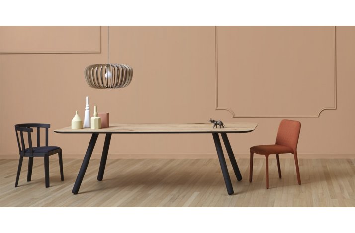 Bordben design i trà Ask planker